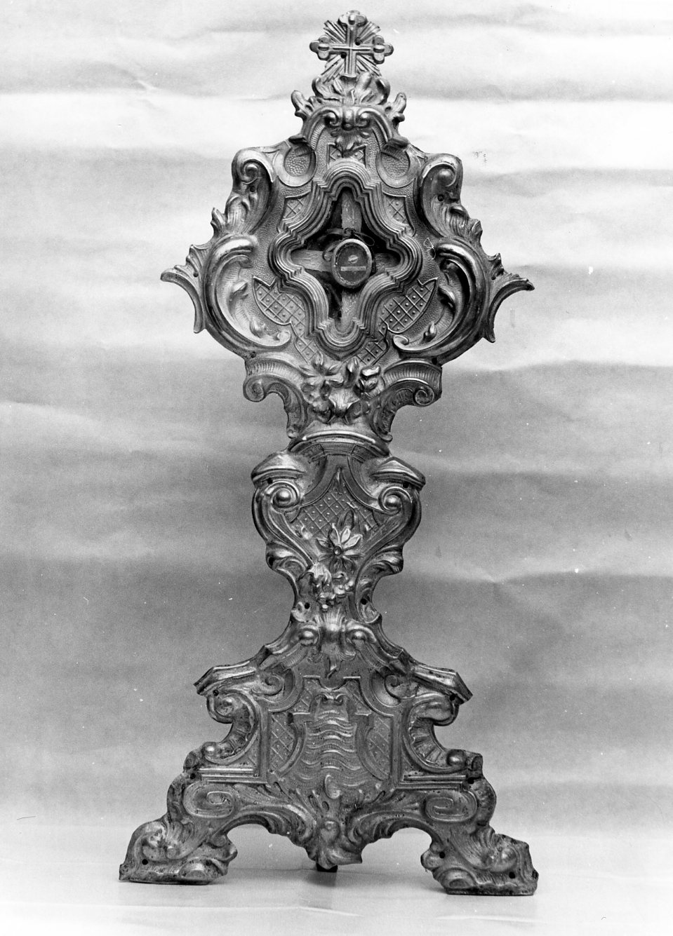 reliquiario, coppia - bottega napoletana (secc. XVIII/ XIX)