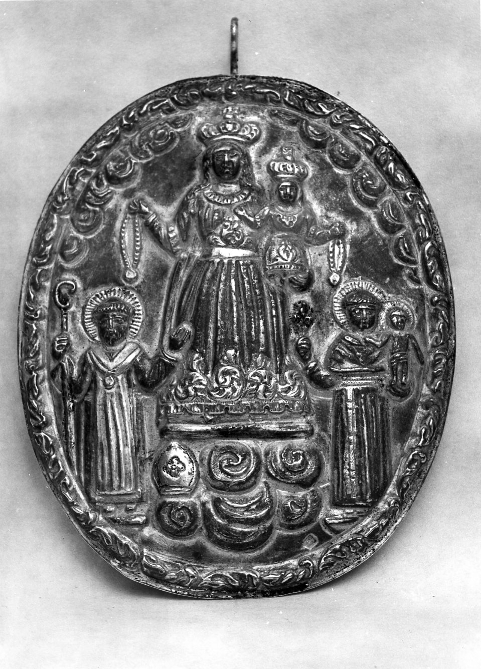 medaglione - bottega napoletana (sec. XIX)