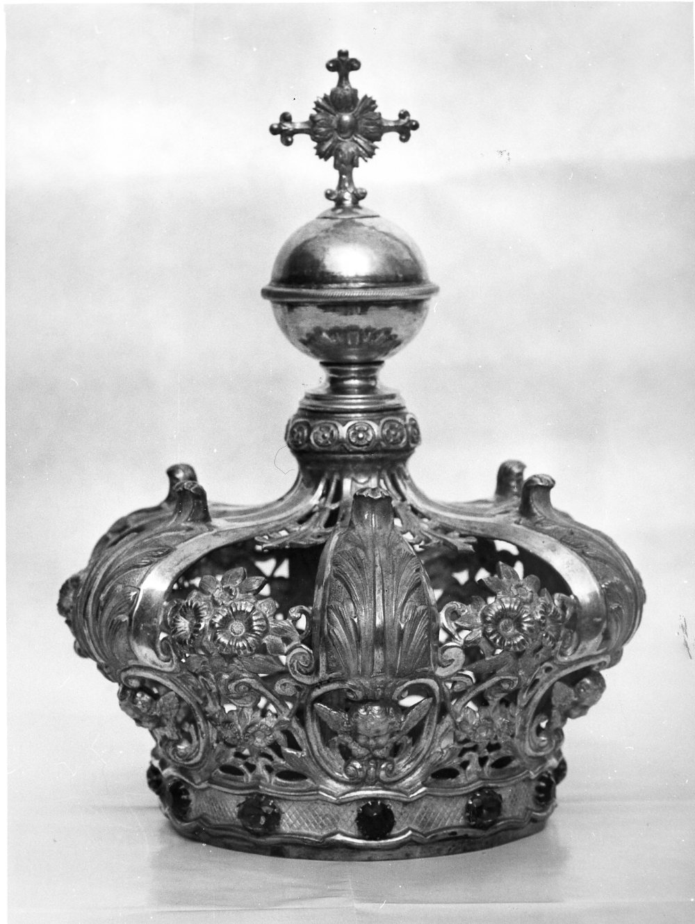 corona - bottega napoletana (fine/inizio secc. XIX/ XX)