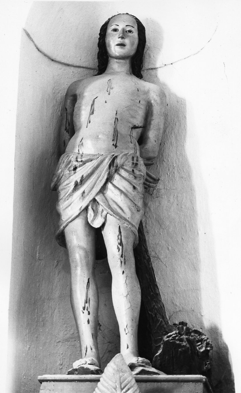 San Sebastiano (statua, opera isolata) - bottega molisana (fine sec. XVIII)