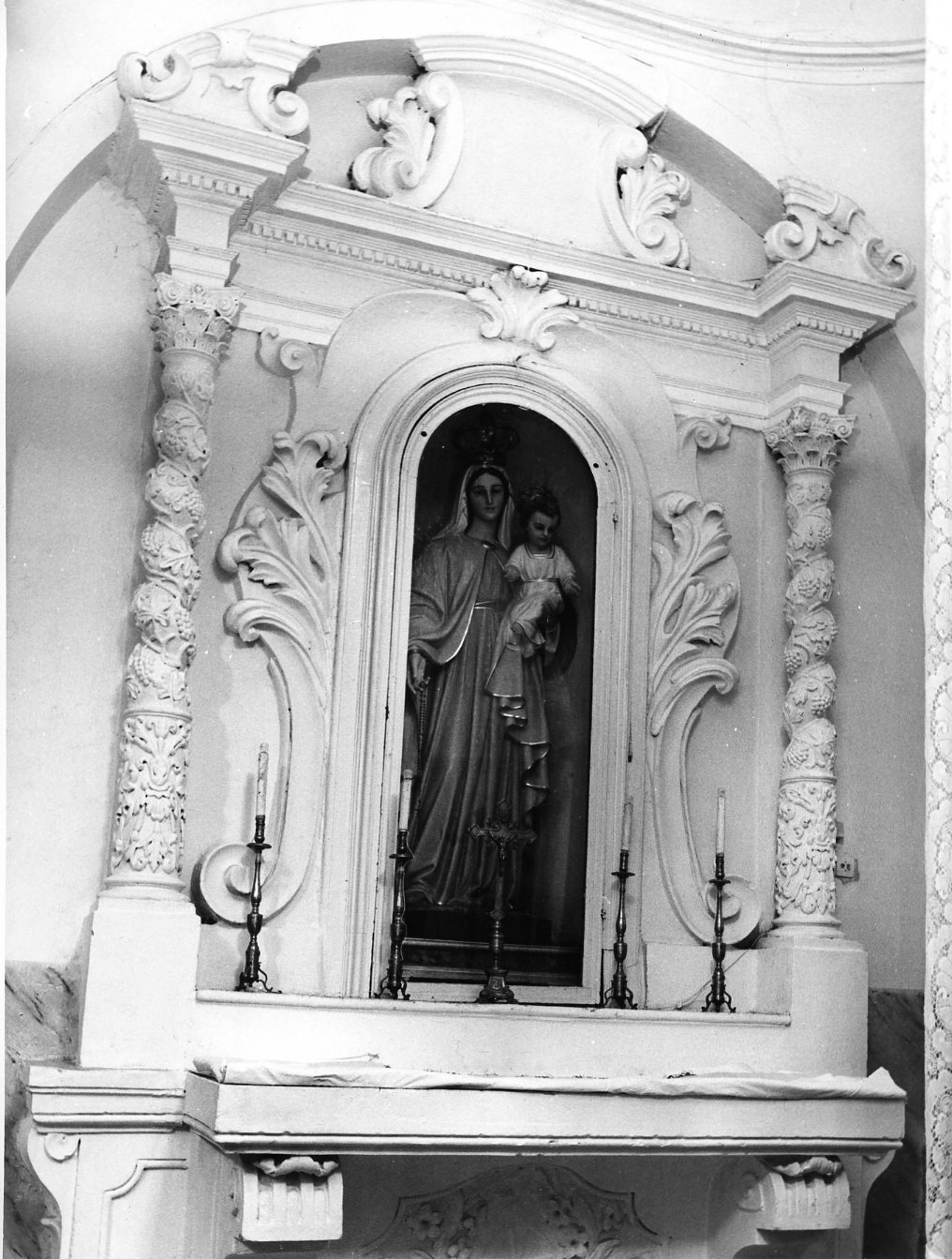 edicola, coppia - bottega molisana (sec. XIX)