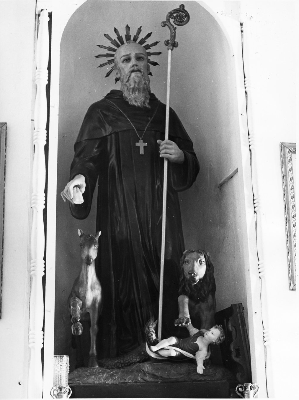 San Domenico di Cocullo (statua) - bottega molisana (fine sec. XIX)