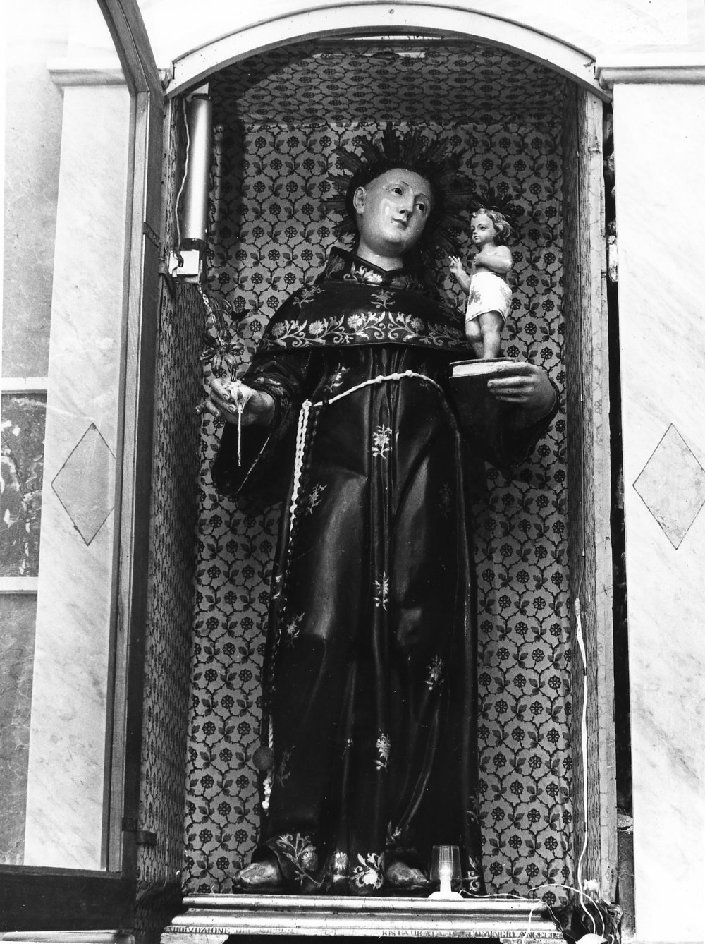 Sant'Antonio da Padova (statua, opera isolata) - bottega molisana (prima metà sec. XIX)