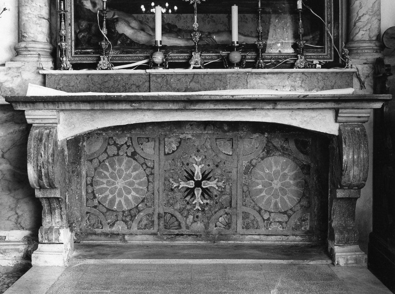 altare, opera isolata - bottega molisana (fine/inizio secc. XVIII/ XIX)