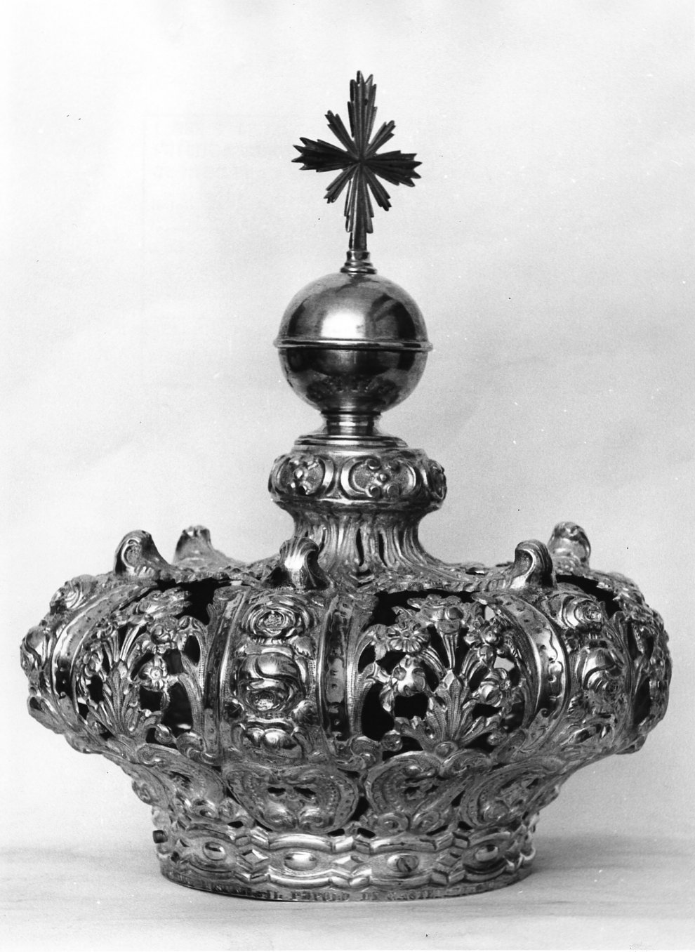 corona, opera isolata - bottega Italia meridionale (sec. XIX)