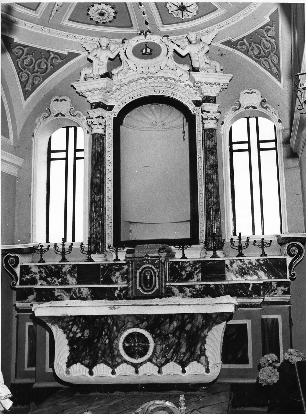altare, opera isolata - bottega molisana (fine/inizio secc. XIX/ XX)