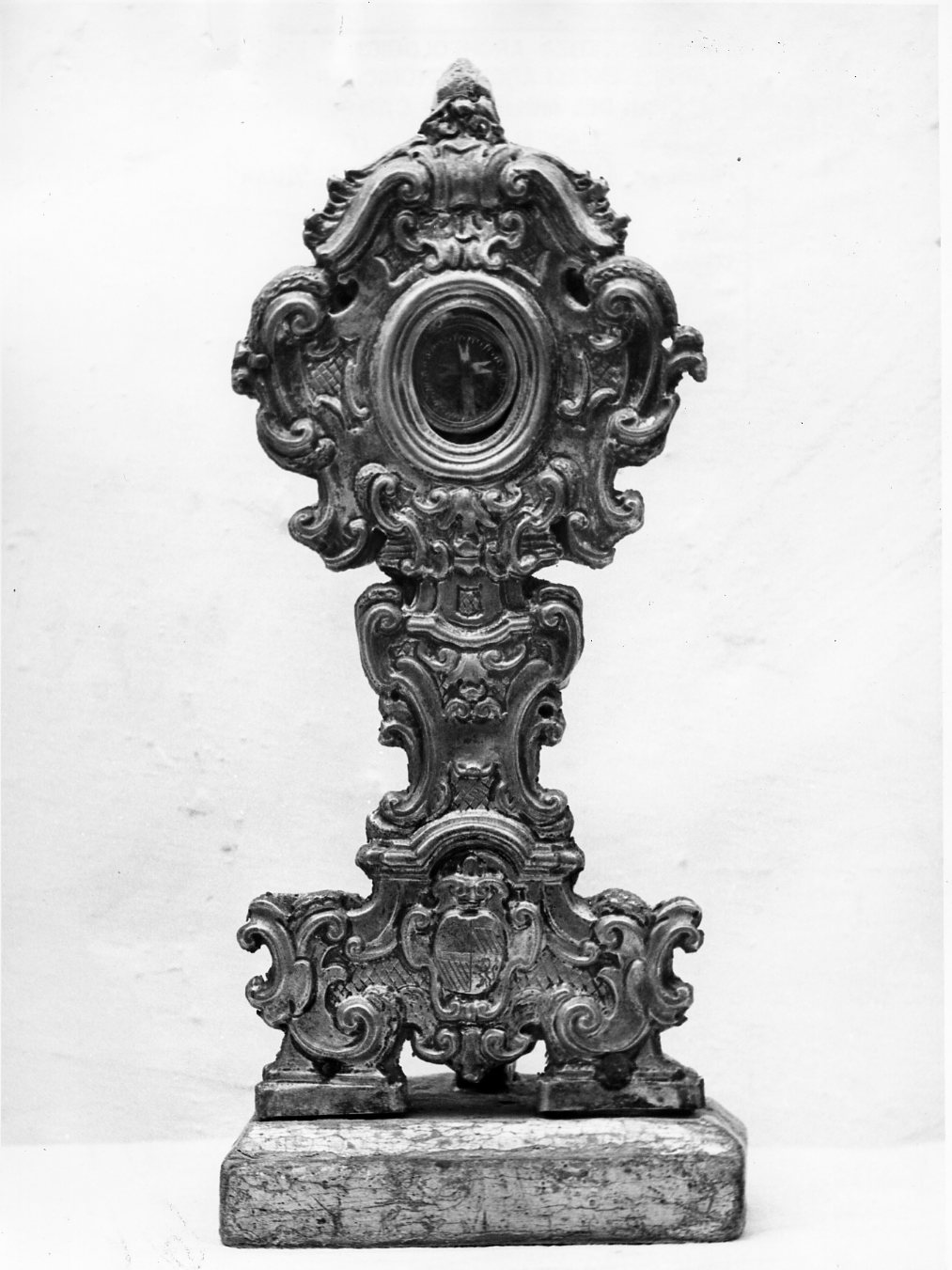 reliquiario, opera isolata - bottega napoletana (sec. XVIII)