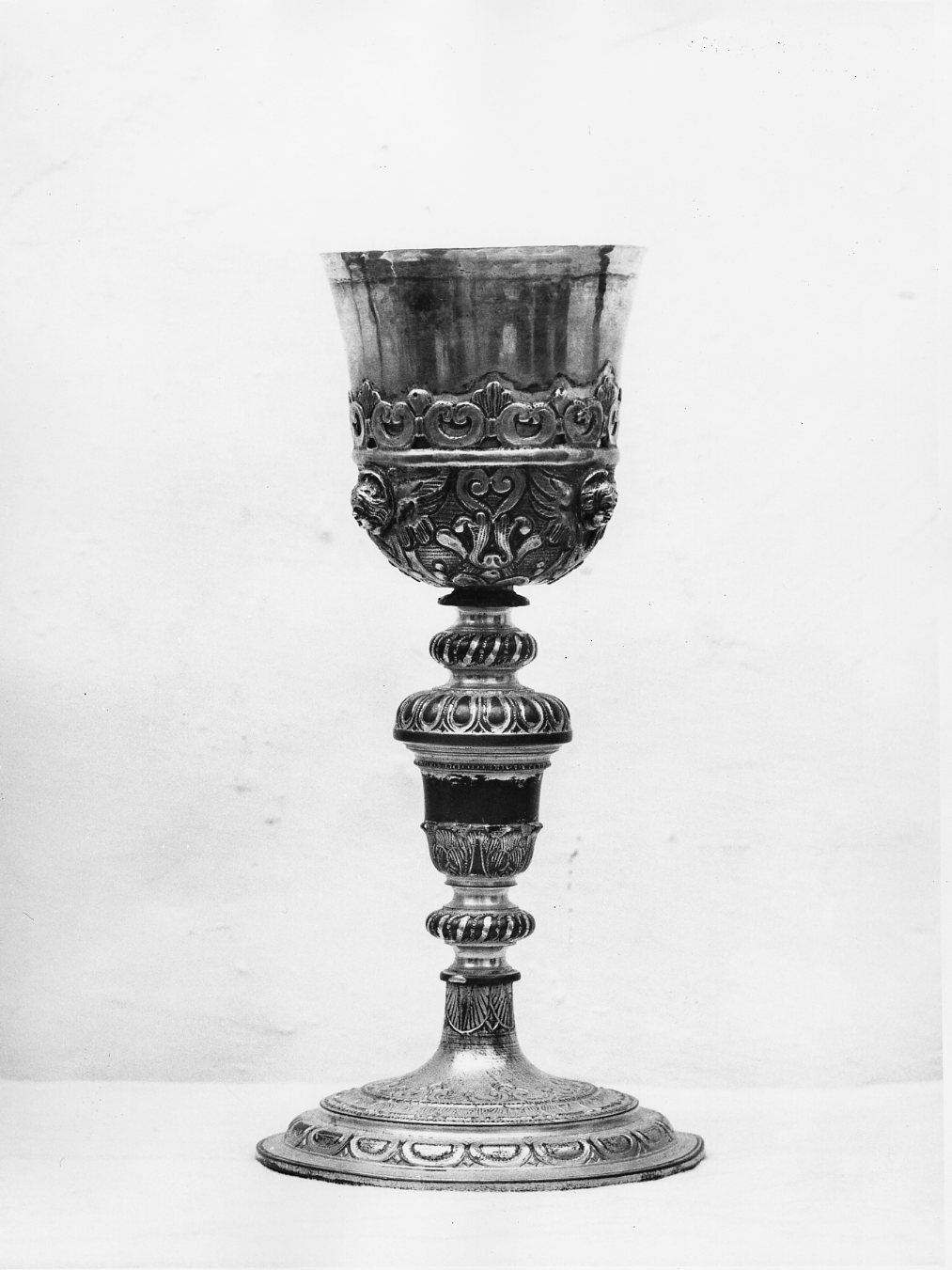 calice, opera isolata - bottega Italia meridionale (sec. XIX)