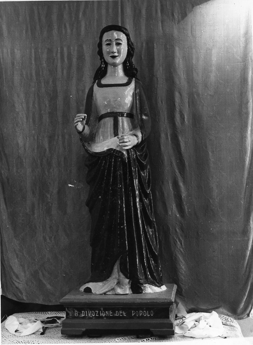 Santa Lucia (statua) - bottega molisana (secc. XV/ XVI)