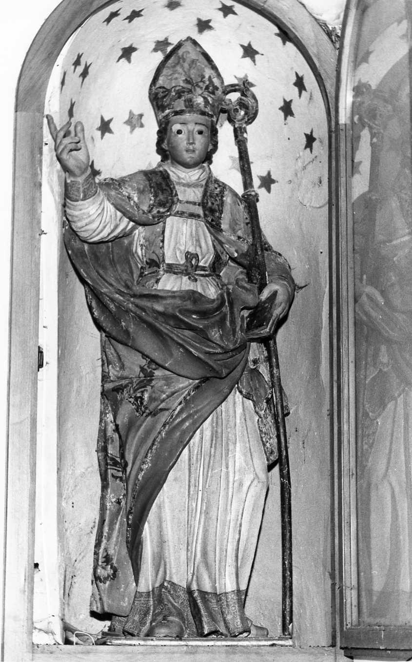 San Martino vescovo (statua) di Giovannitti Silverio (sec. XVIII)