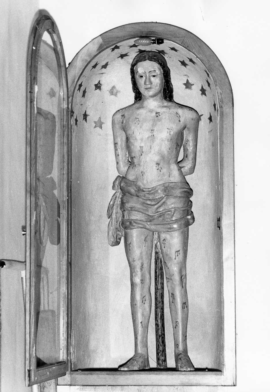 San Sebastiano (statua) - bottega Italia meridionale (secc. XVII/ XVIII)