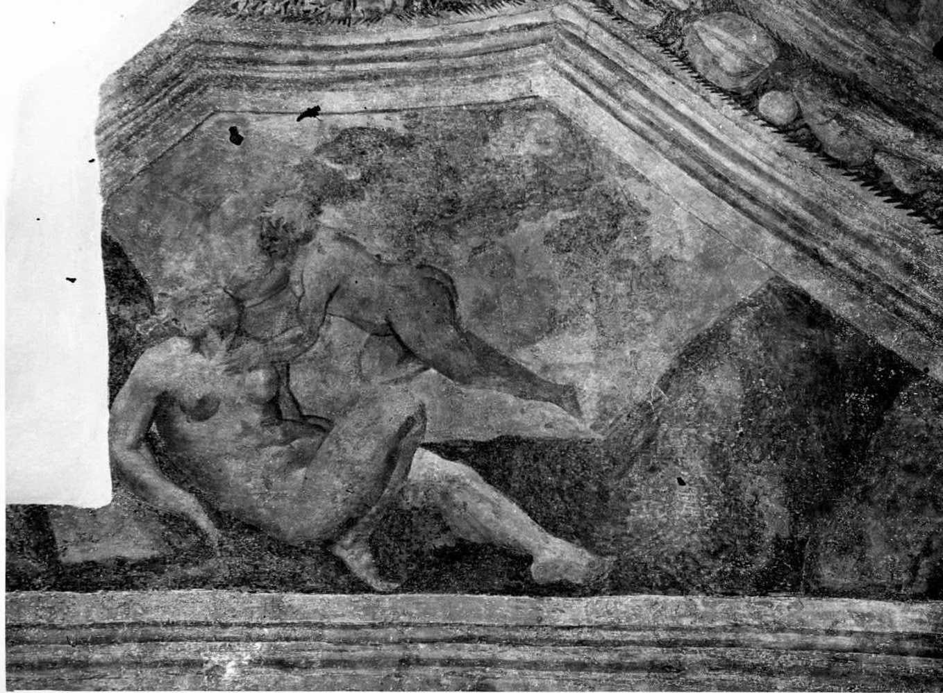 un amore di Giove (decorazione pittorica, elemento d'insieme) di Donato da Copertino (sec. XVI)