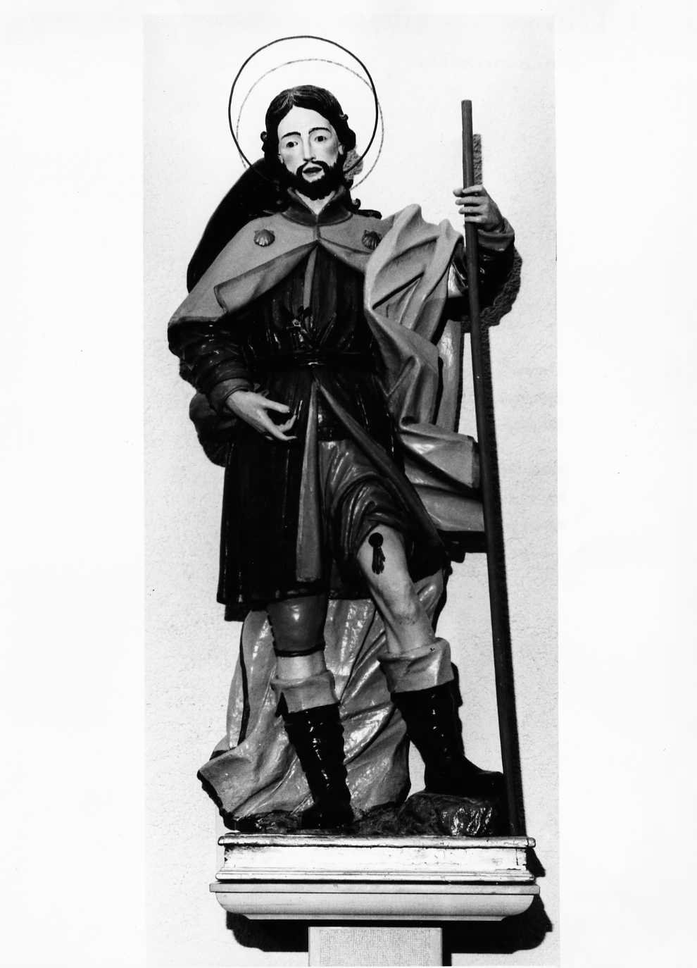 San Rocco (statua) - bottega molisana (sec. XVIII)