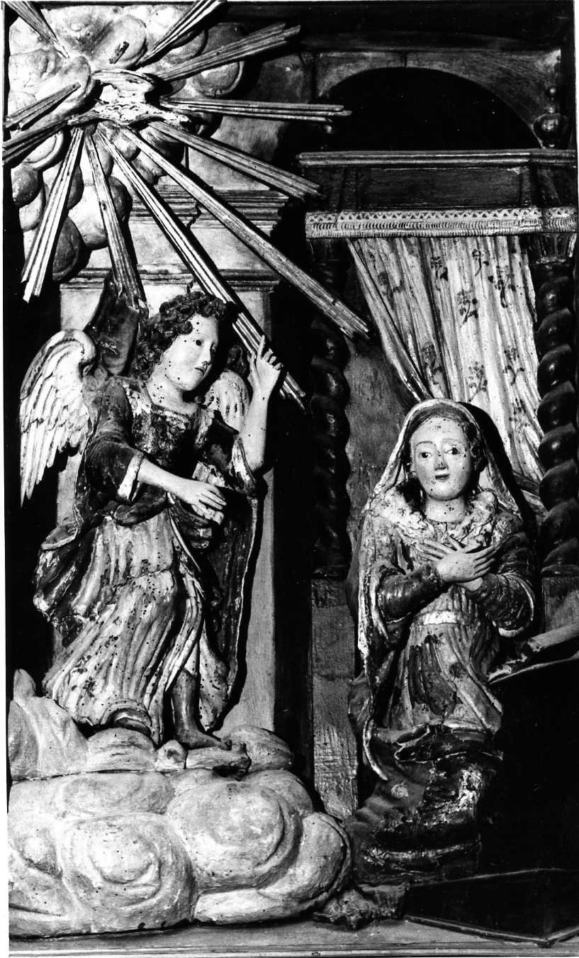 Annunciazione (rilievo) - bottega molisana (sec. XVI)