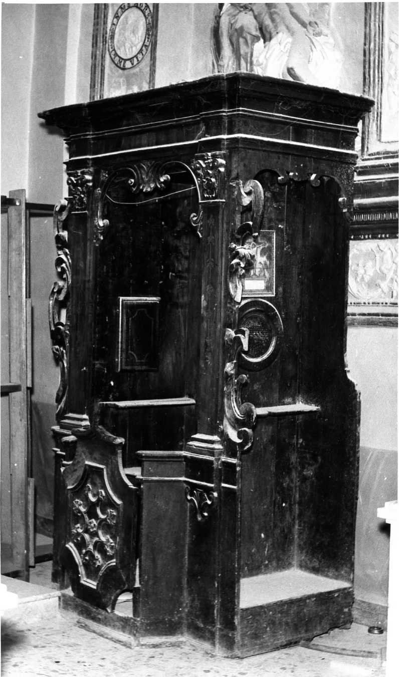 confessionale - bottega molisana (seconda metà sec. XVIII)