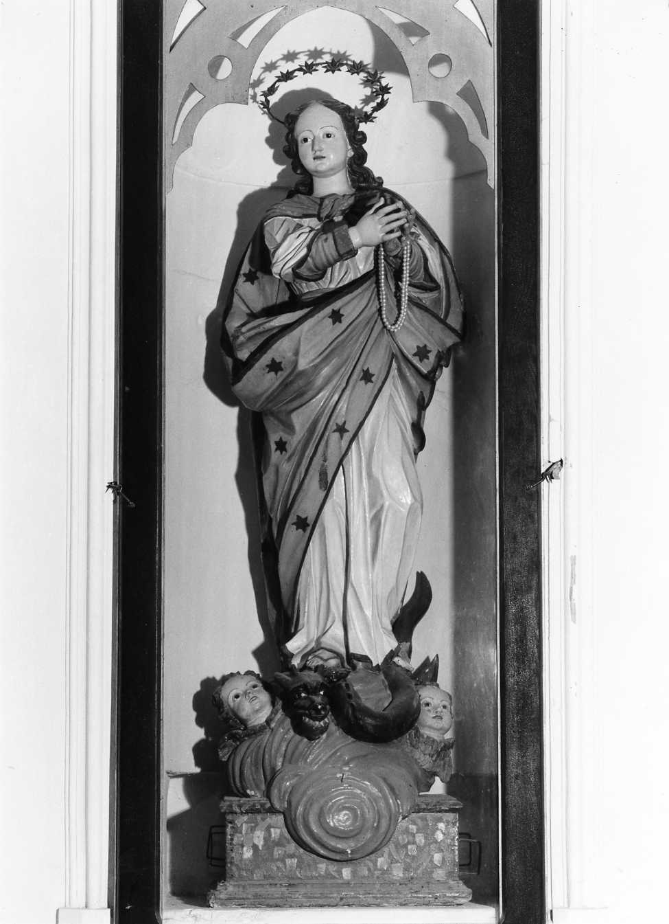 Madonna Immacolata (statua, opera isolata) di Giovannitti Silverio (seconda metà sec. XVIII)