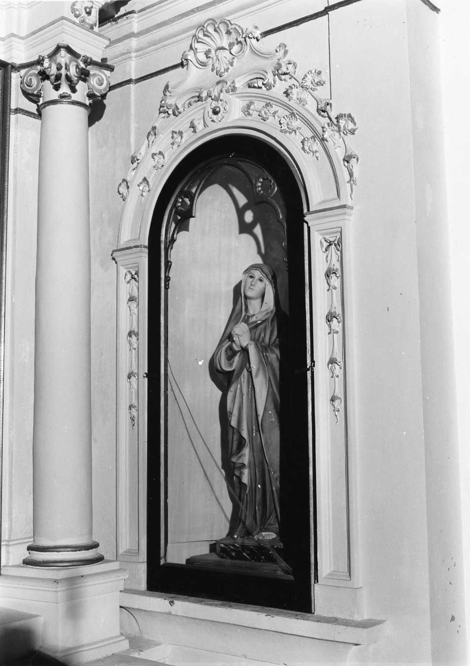 mostra di nicchia - ambito Italia meridionale (metà sec. XVIII)