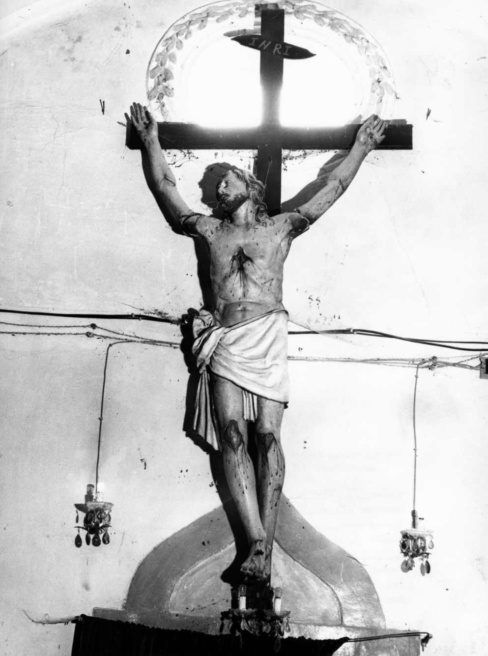 crocifisso - bottega molisana (sec. XIX)