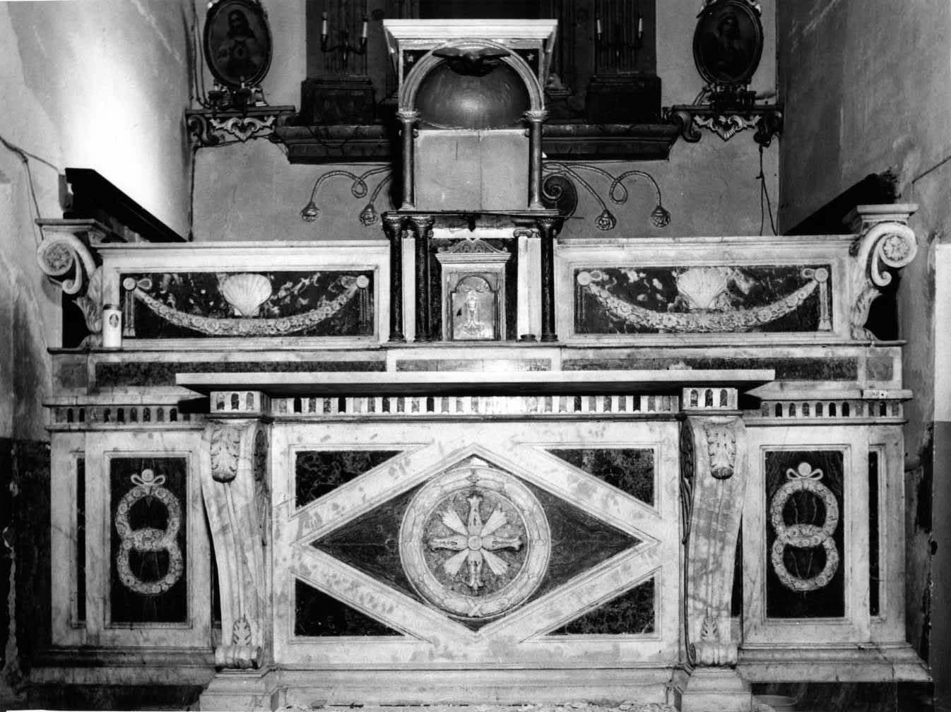 altare maggiore - bottega molisana (sec. XIX)