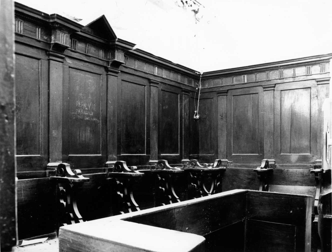 stalli del coro - bottega molisana (sec. XIX)