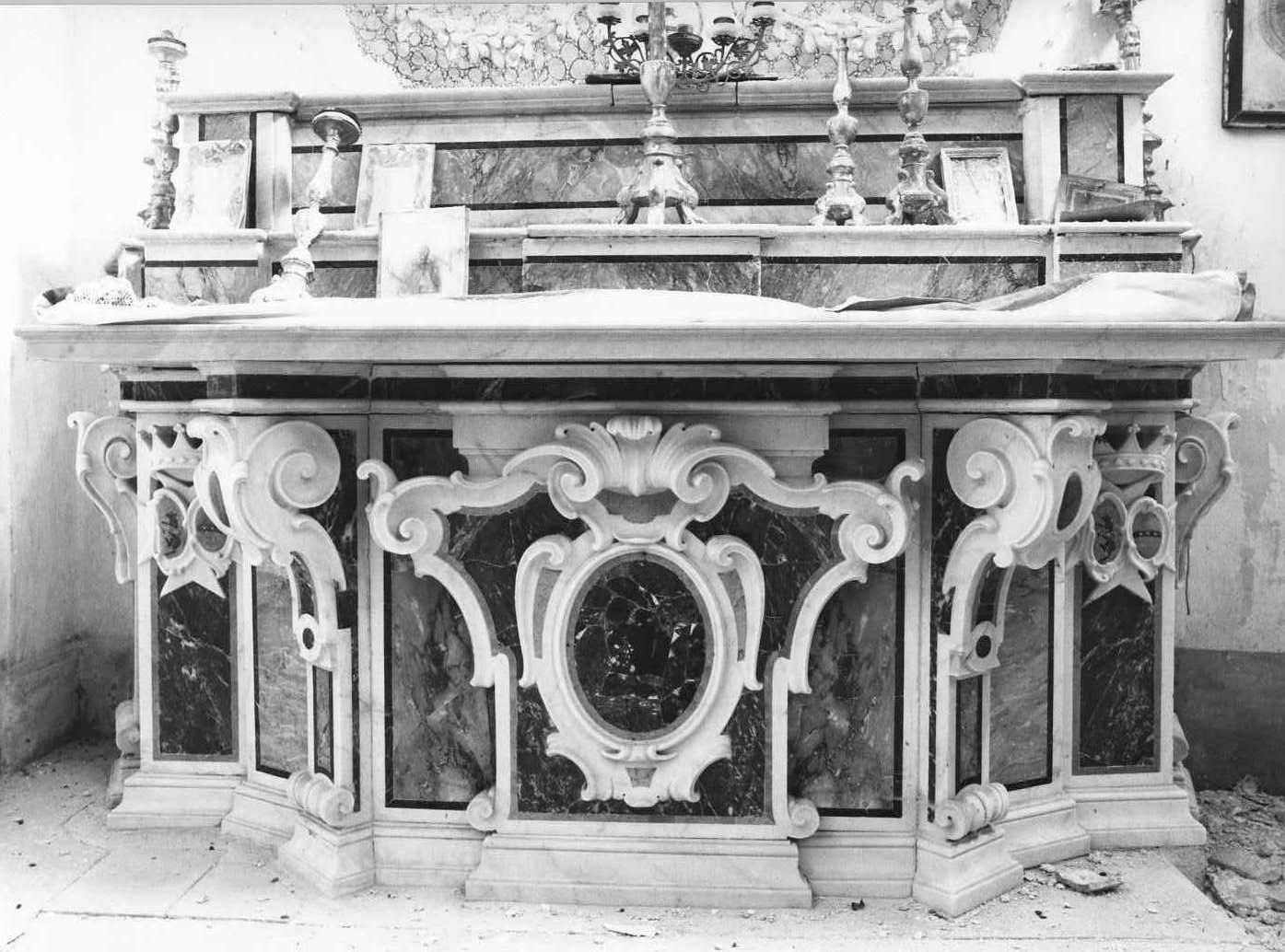 altare - bottega napoletana (sec. XVIII)