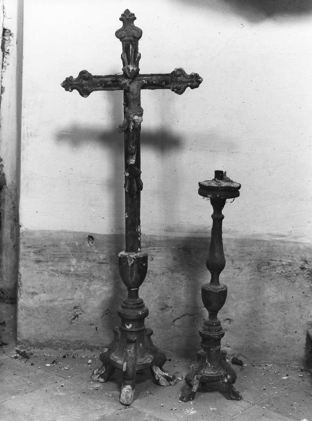 crocifisso - bottega napoletana (sec. XVIII)