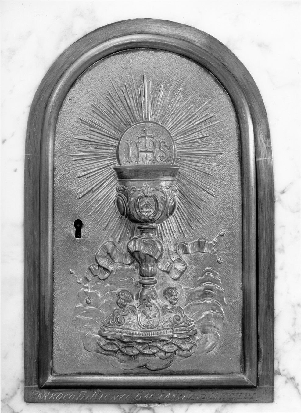 sportello di tabernacolo, elemento d'insieme - bottega napoletana (sec. XX)