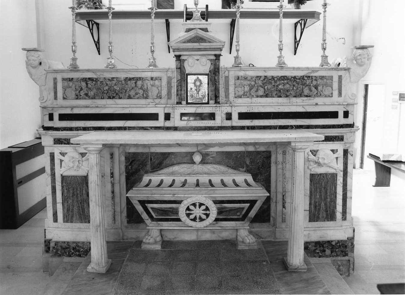 altare - bottega napoletana (prima metà sec. XIX)