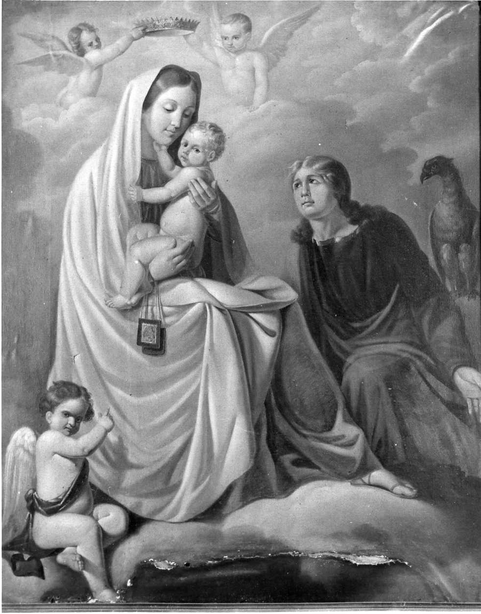 Madonna del Carmelo (dipinto) - ambito molisano (sec. XIX)