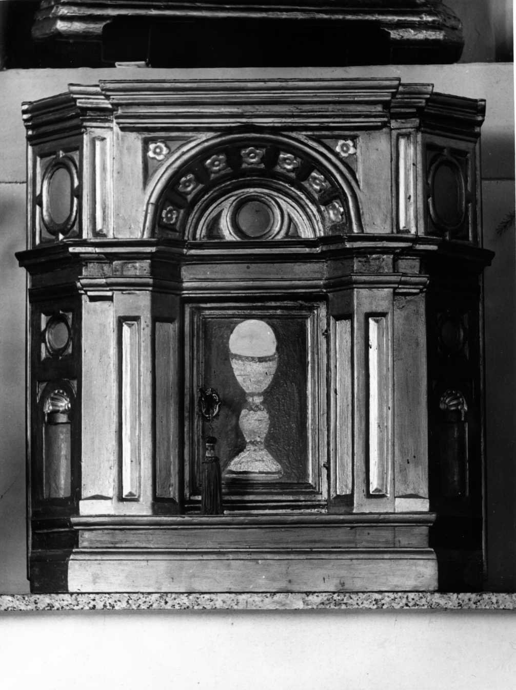 tabernacolo, opera isolata - bottega molisana (sec. XIX)