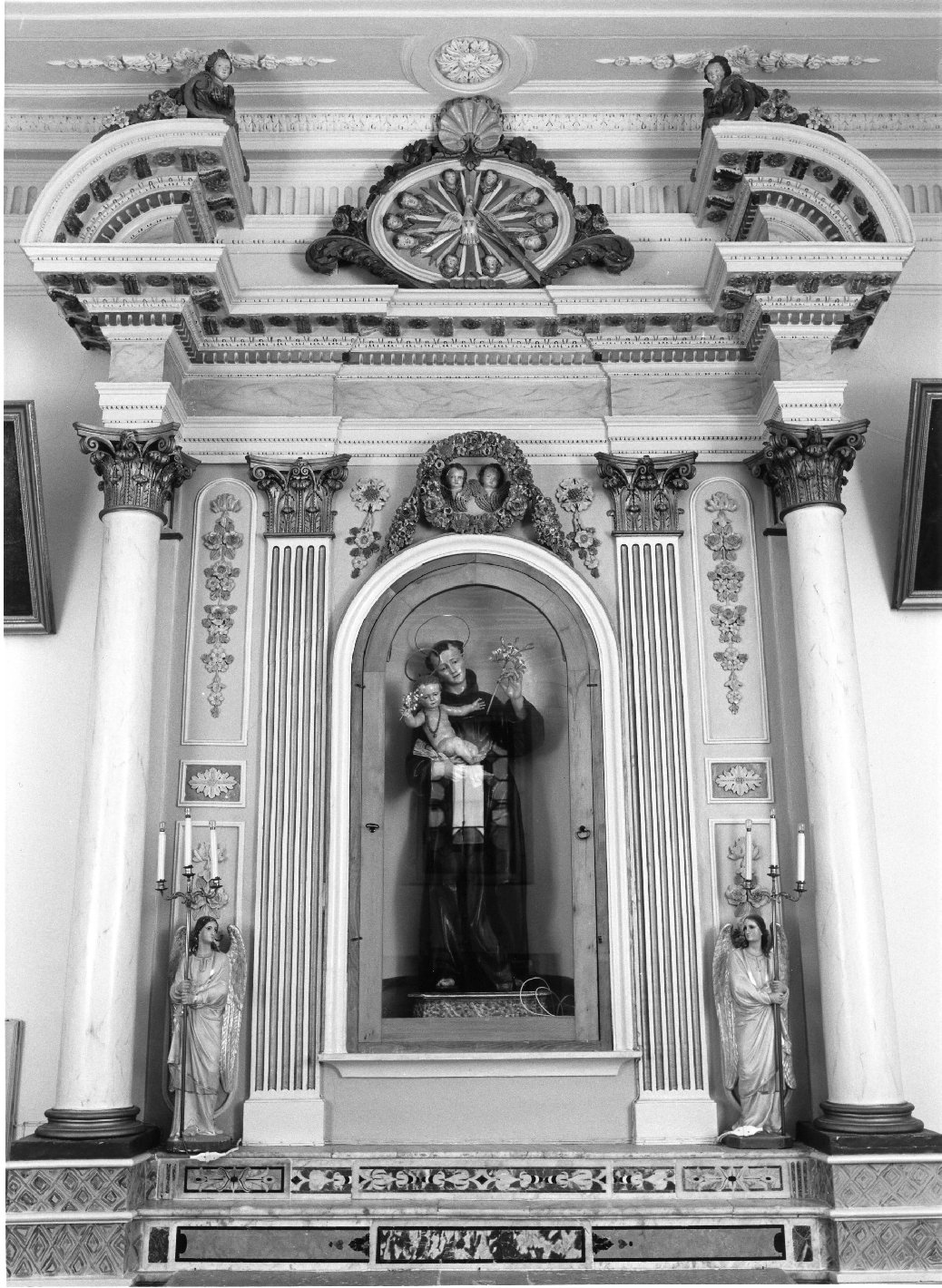 dossale, opera isolata - bottega molisana (secc. XVIII/ XIX)