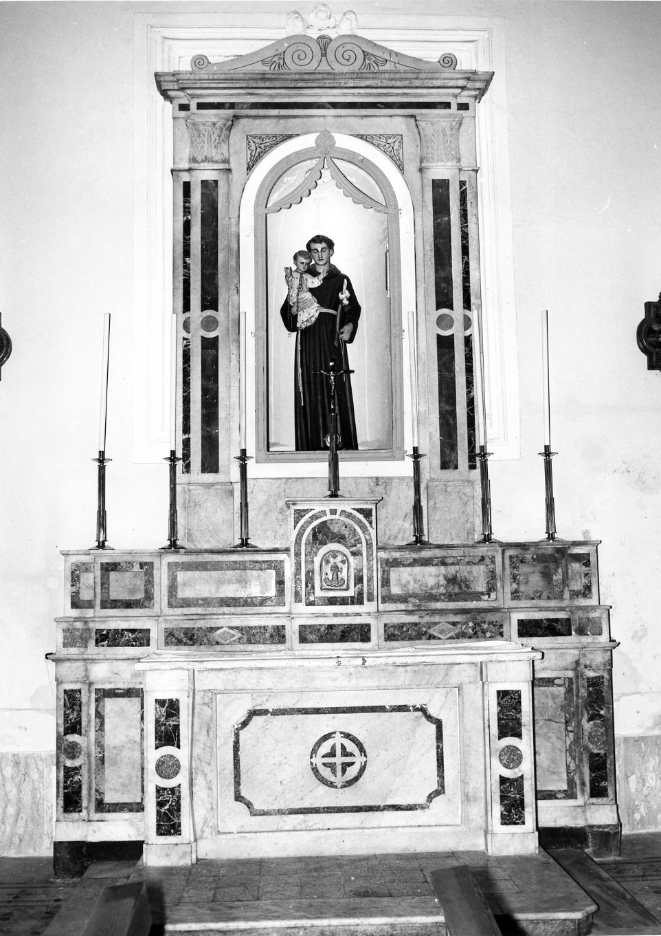 altare, opera isolata - bottega napoletana (sec. XIX)