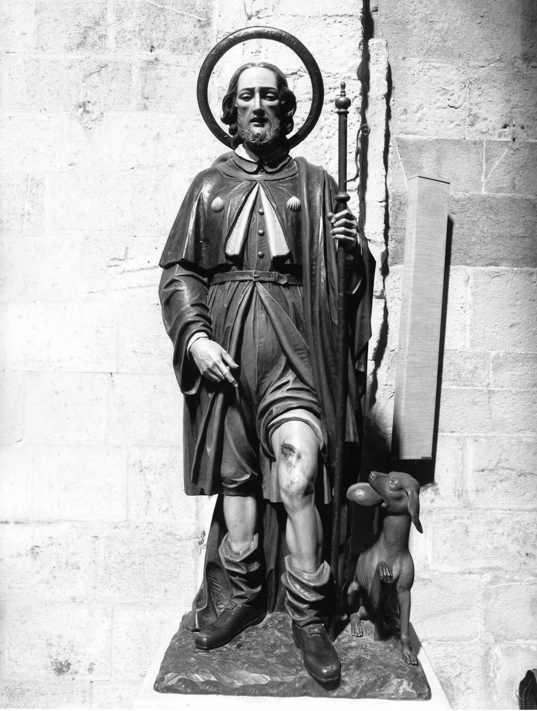 San Rocco (statua) - bottega italiana (sec. XX)