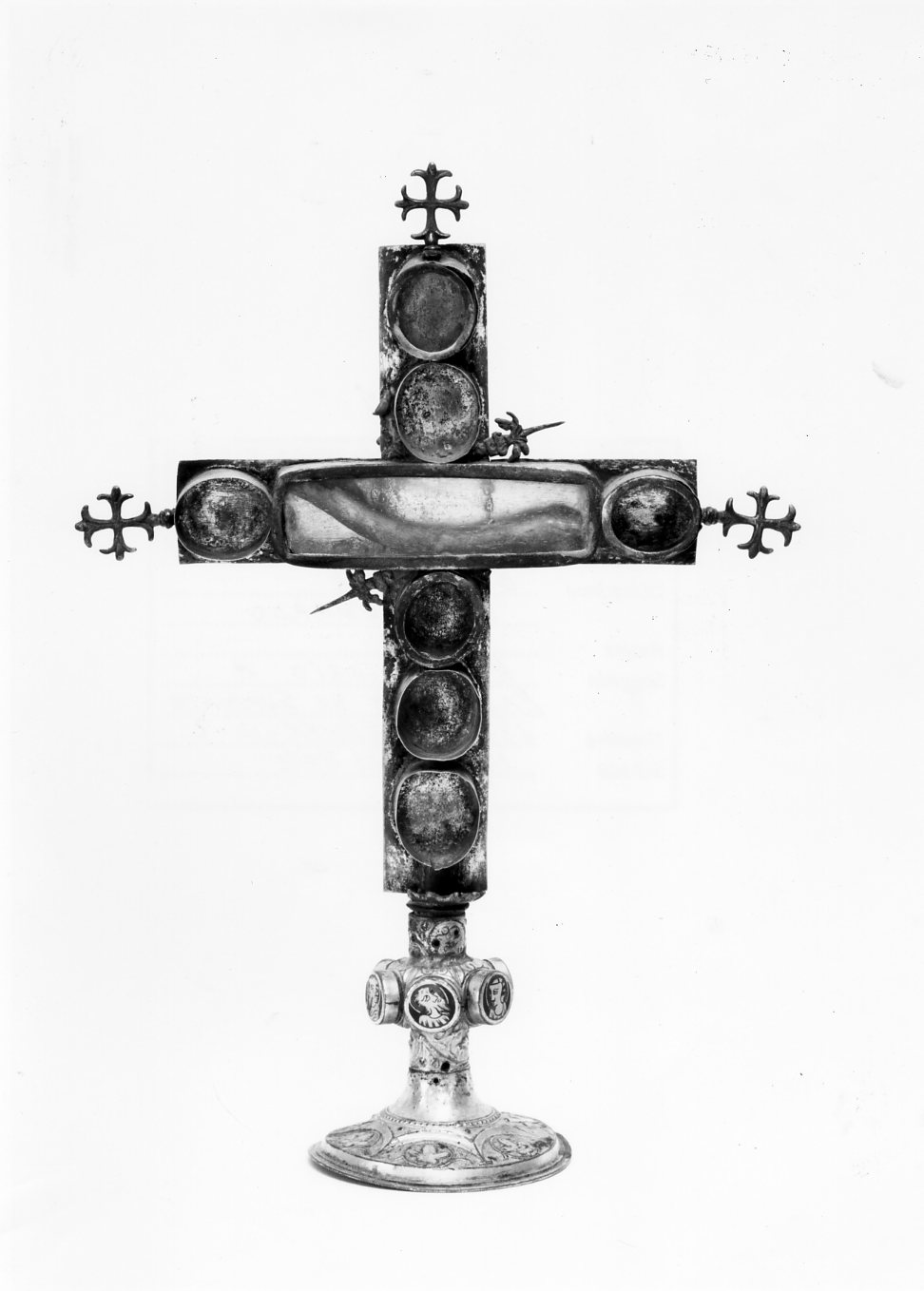 reliquiario - bottega molisana (sec. XI, sec. XIX)