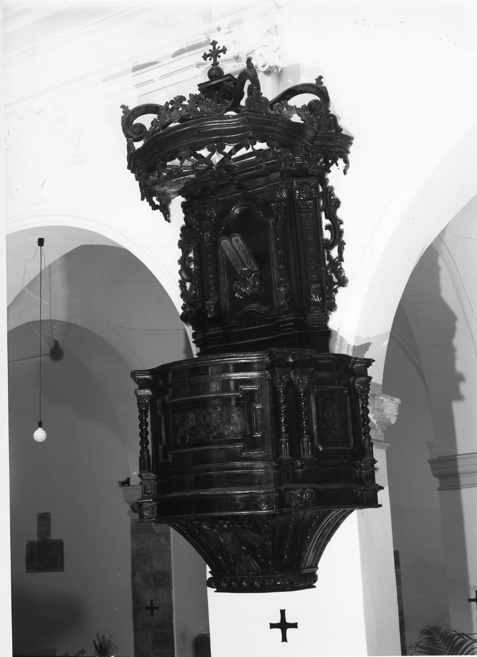 pulpito di Rosato Benedetto (sec. XVIII)
