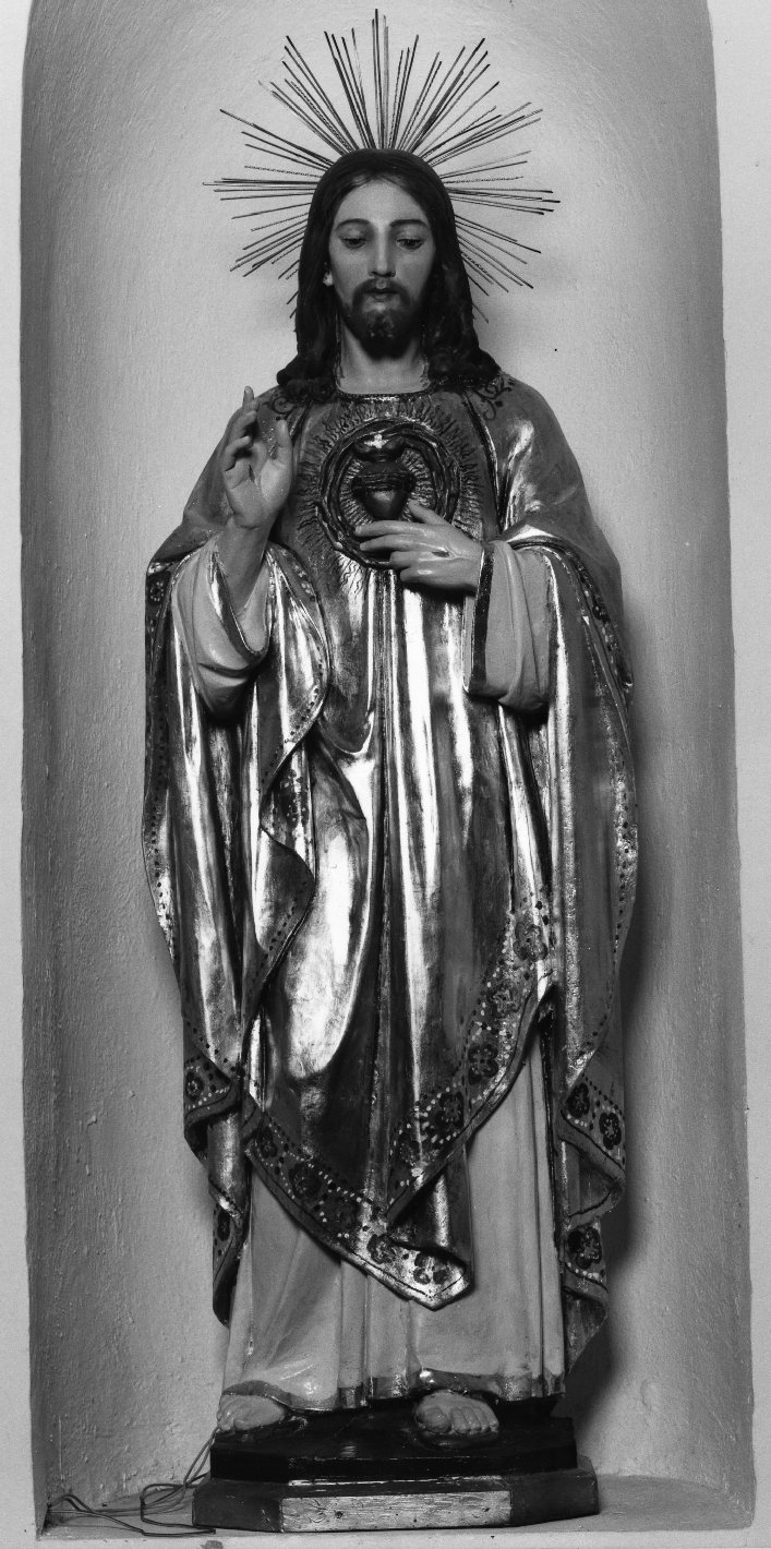 Sacro Cuore di Gesù (statua) - bottega Italia meridionale (sec. XX)