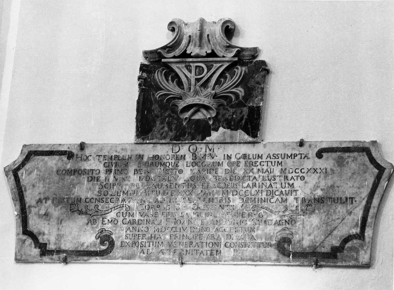 lapide - bottega molisana (sec. XVIII)