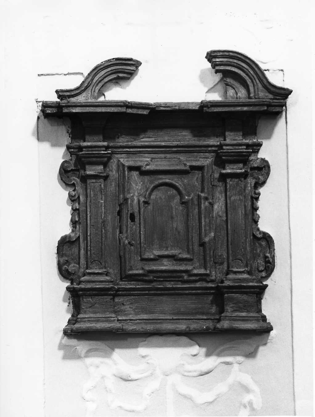 ciborio - bottega molisana (sec. XVIII)
