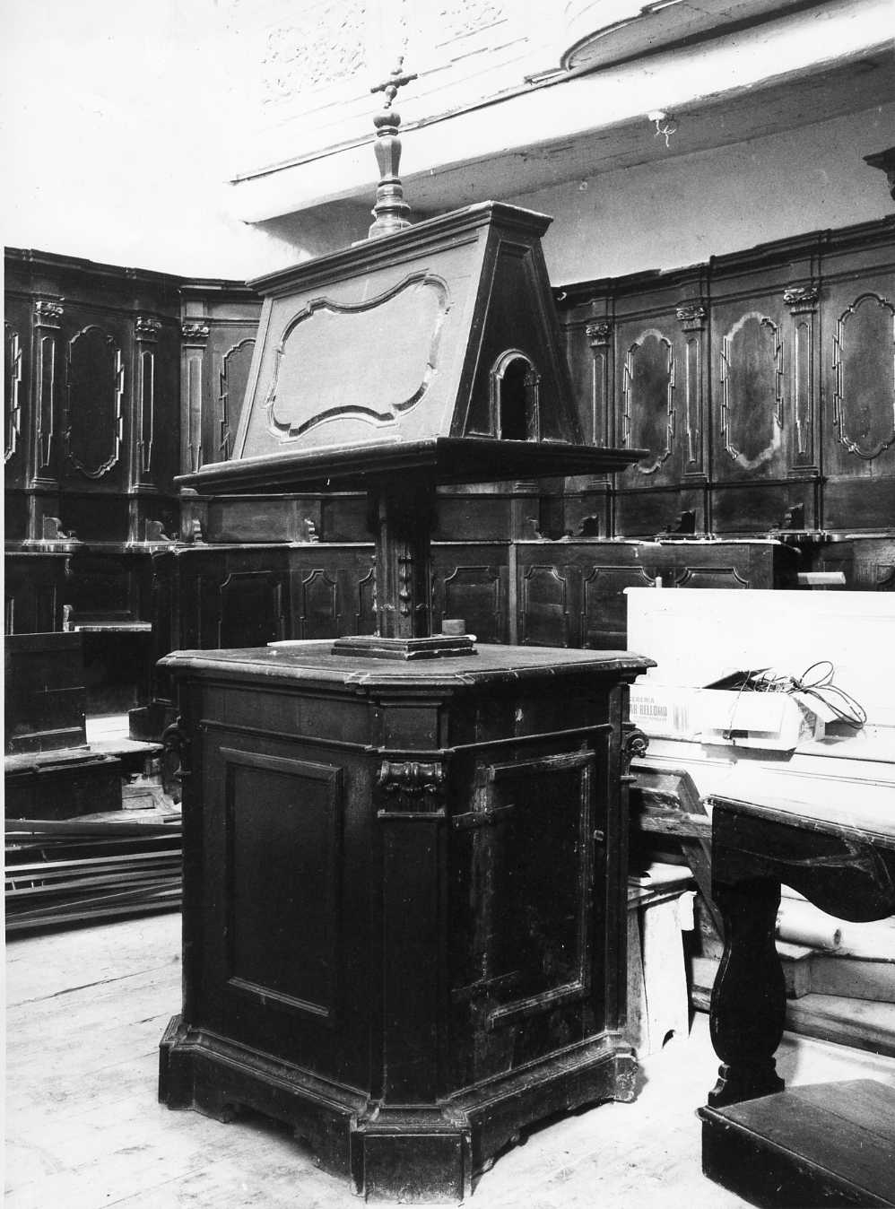 leggio - bottega molisana (seconda metà sec. XVIII)