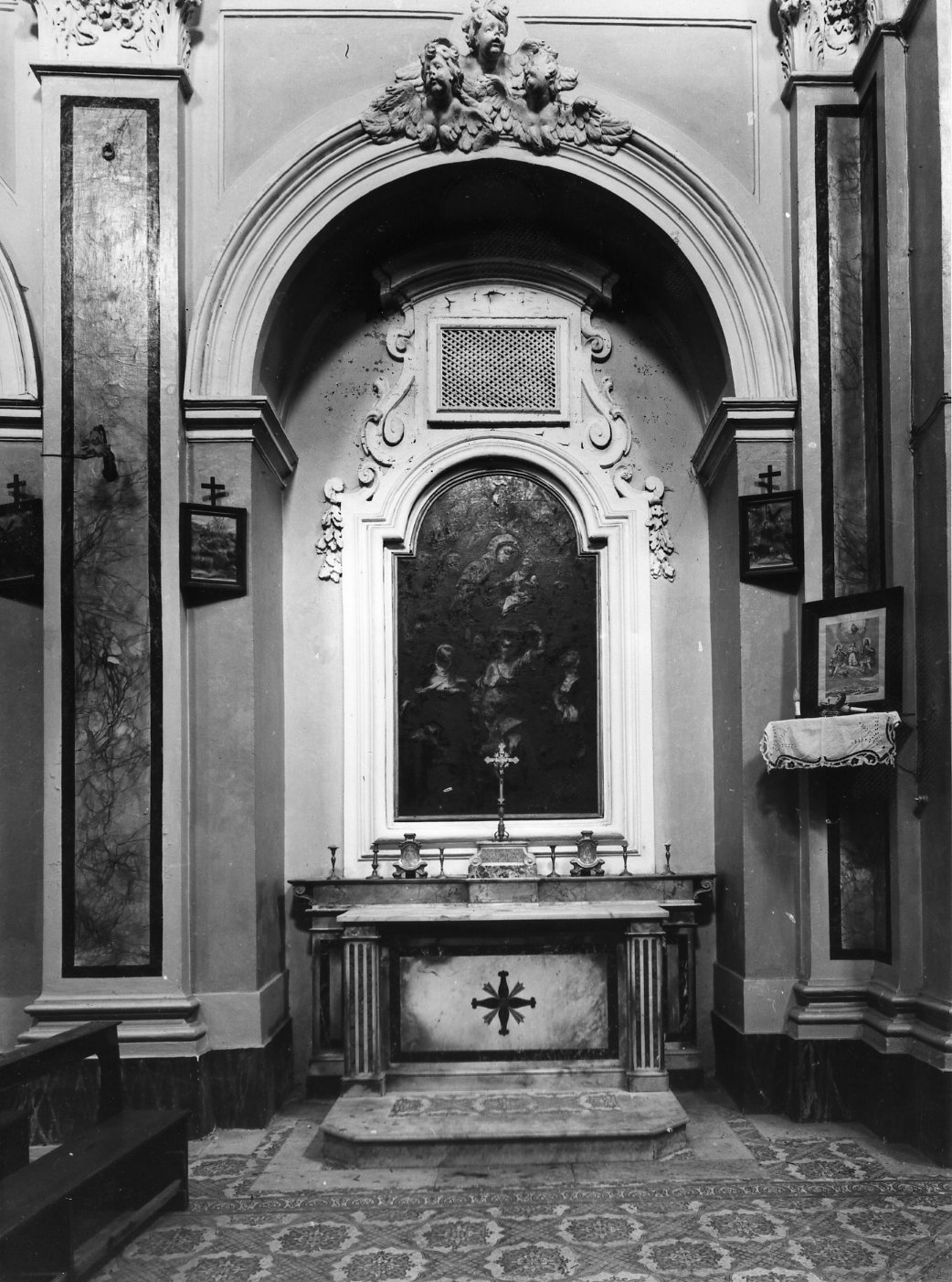 altare, insieme - bottega molisana (sec. XVIII)