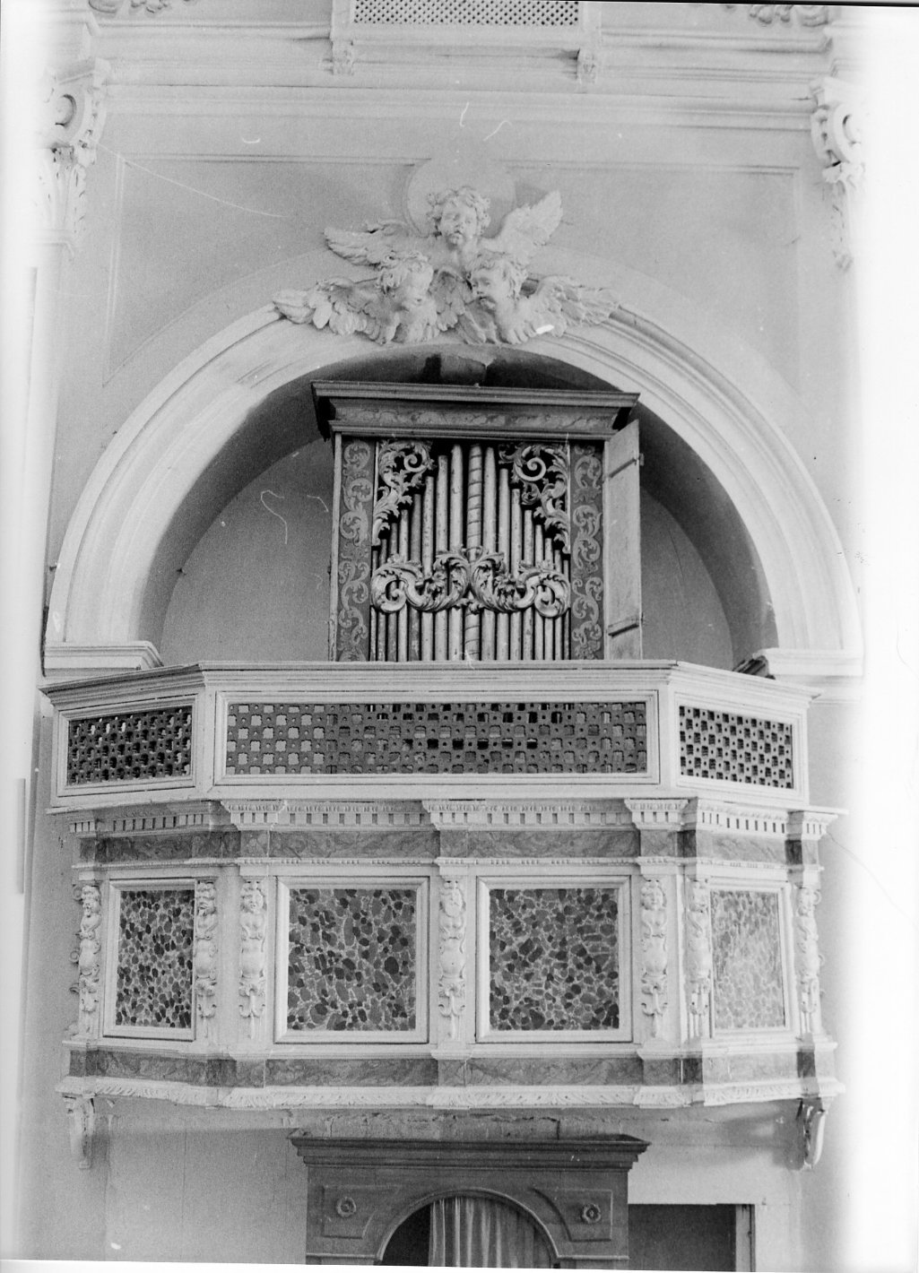 cantoria, opera isolata - bottega molisana (sec. XIX)