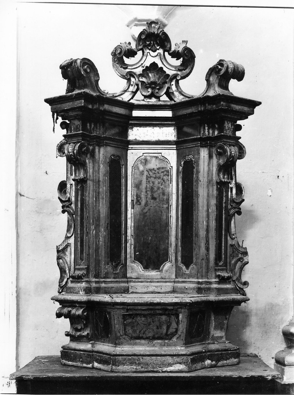 edicoletta, opera isolata - bottega Italia meridionale (sec. XVII)