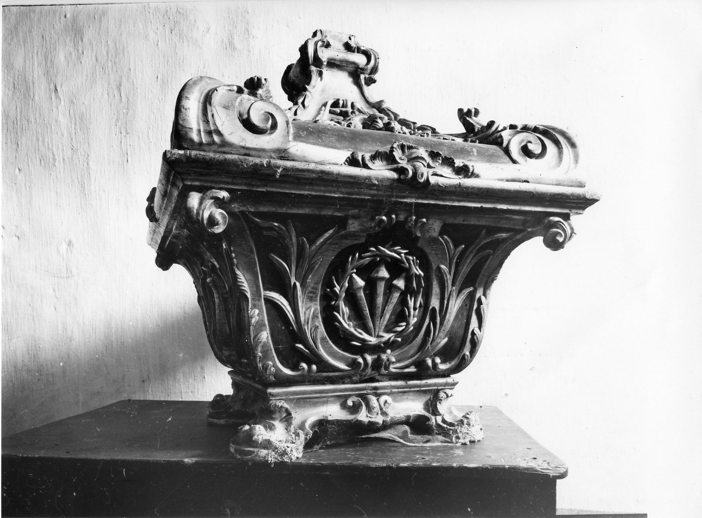 repositorio, opera isolata - bottega Italia meridionale (fine sec. XVIII)