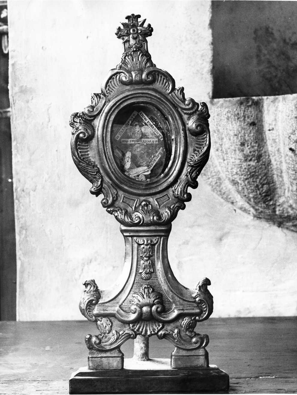 reliquiario, serie - bottega molisana (sec. XIX)