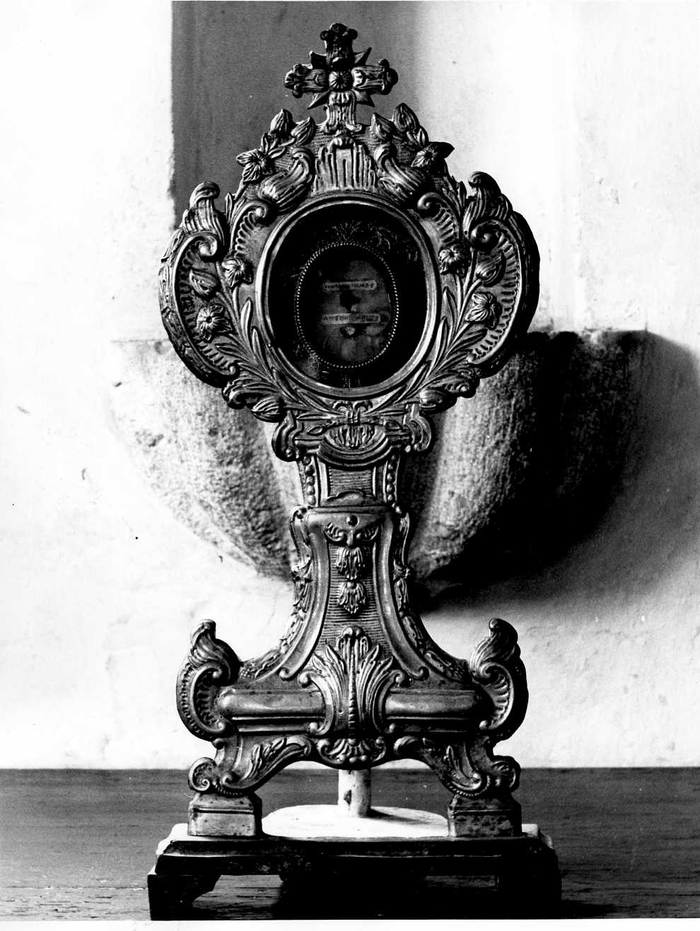 reliquiario, opera isolata - bottega molisana (sec. XIX)