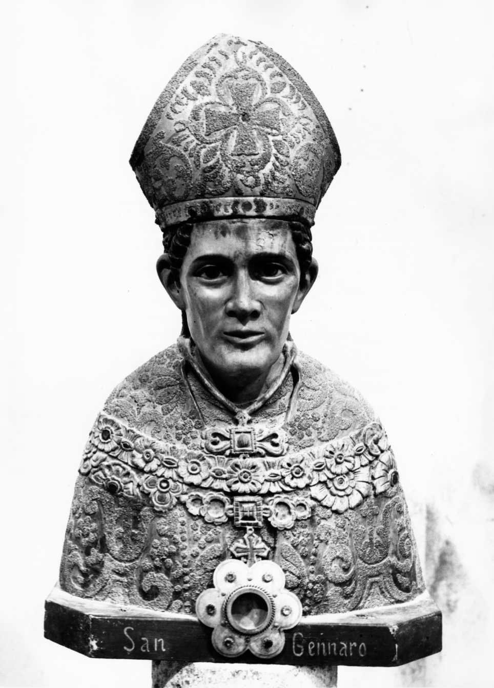 reliquiario - a busto, opera isolata - bottega Italia meridionale (sec. XIX)