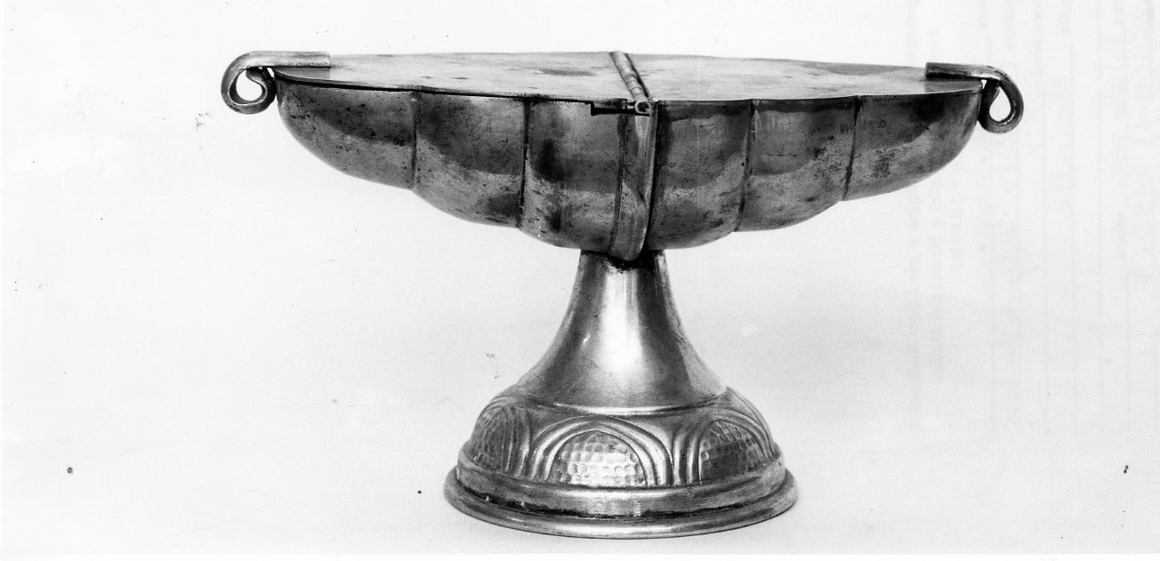 navicella portaincenso - bottega Italia meridionale (fine sec. XIX)