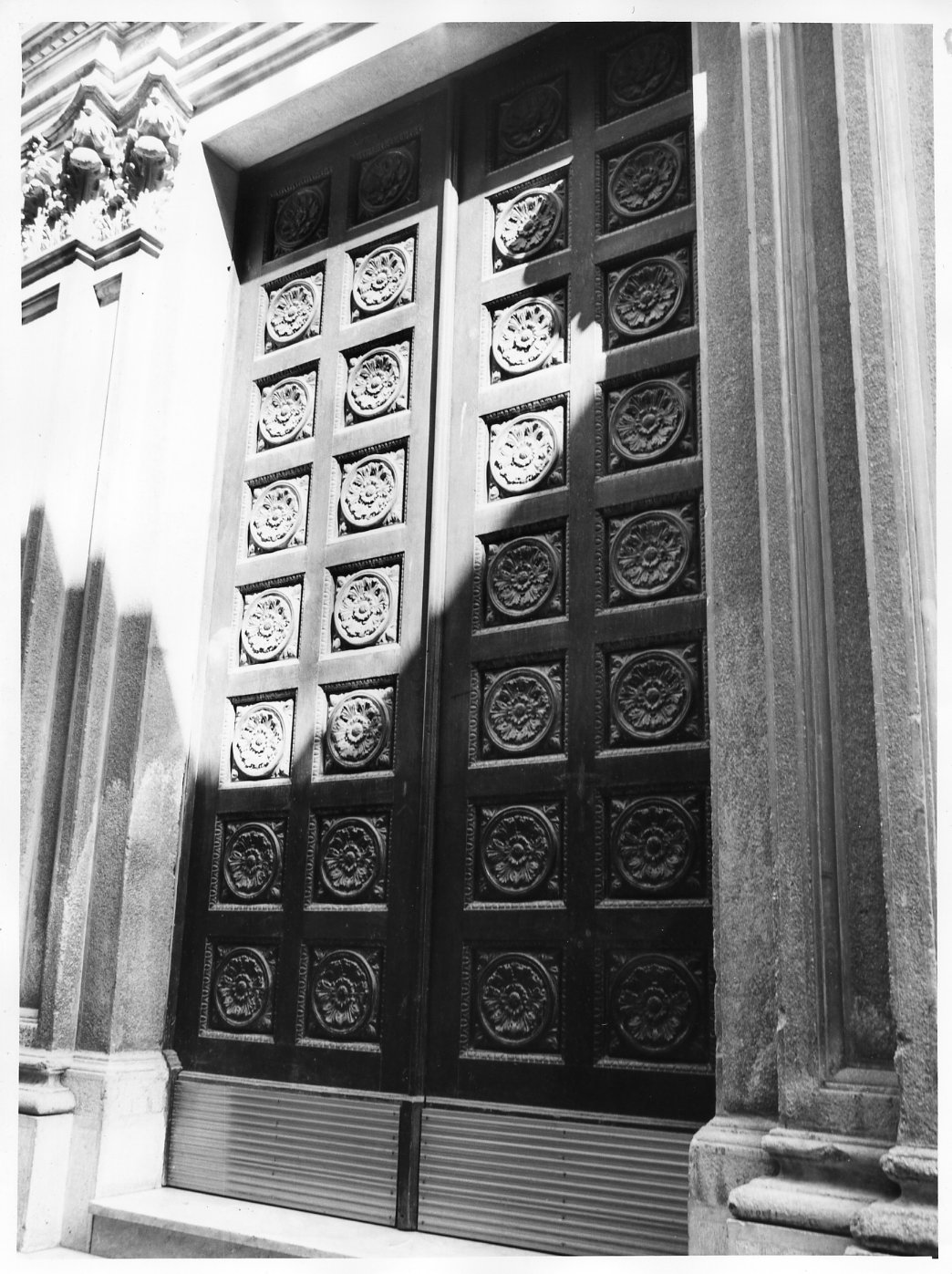 portale maggiore, opera isolata - bottega Italia meridionale (sec. XIX)