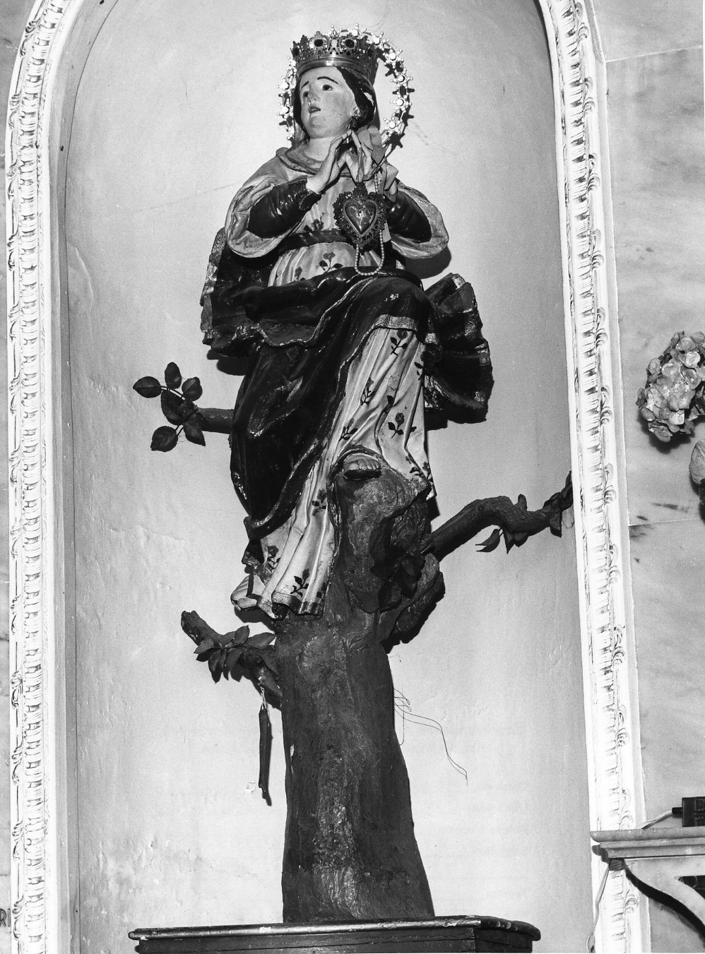 Incoronata di Foggia (statua, opera isolata) - bottega molisana (sec. XVIII)