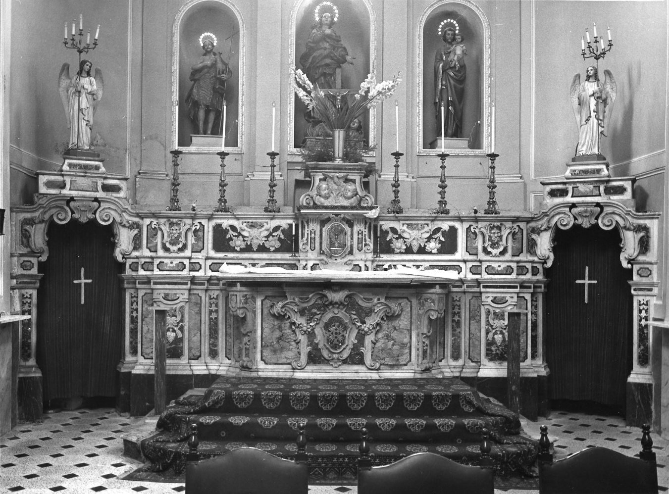 altare, opera isolata - bottega Italia meridionale (sec. XVIII)